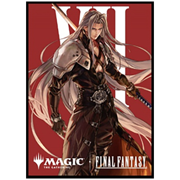 MTG プレイヤーズカードスリーブ「キャラクター ボーダーレス版 威名のソルジャー、セフィロス」FINAL FANTASY